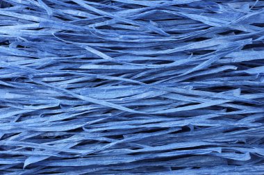 Blue paper raffia background clipart