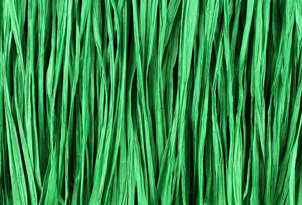 Grüner Papier-Raffia Hintergrund — kostenloses Stockfoto