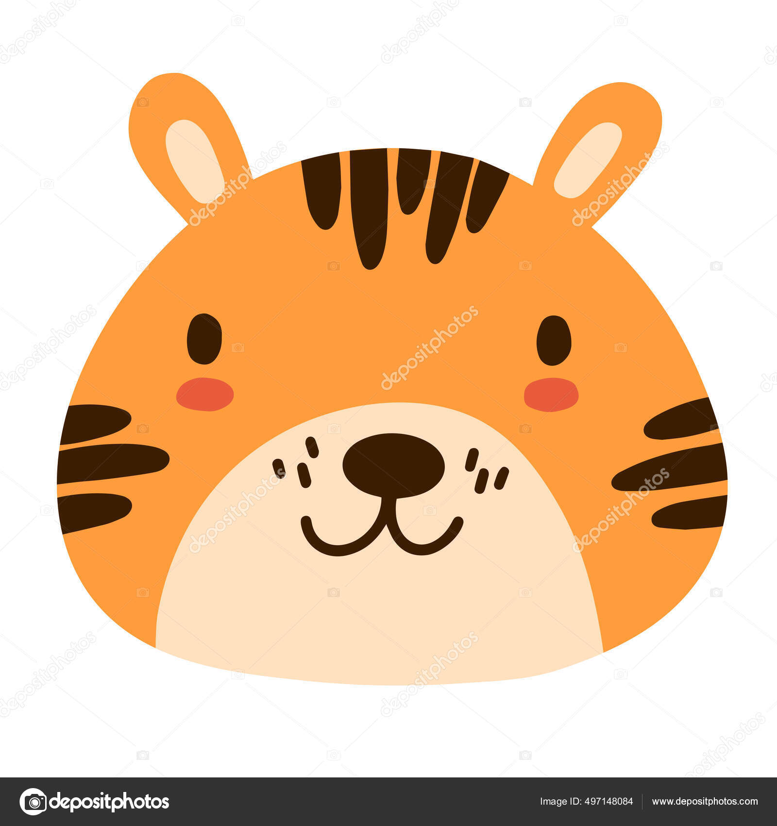 北欧シンプルな子供っぽいスタイルのかわいい赤ちゃん虎の動物の顔 ストライプの肖像画と甘い虎猫 中国の旧正月のシンボル22 ストックベクター C Caelestiss 北欧シンプルな子供っぽいスタイルのかわいい赤ちゃん虎の動物の顔 ストライプの肖像画と甘い虎猫 中国の旧正月のシンボル22 ストックベクター C Caelestiss