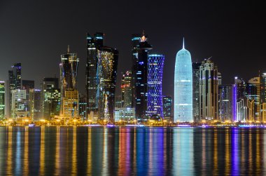 Doha, Katar manzarası