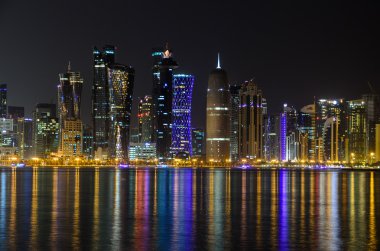 Doha, Katar manzarası