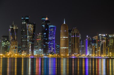 Doha, Katar manzarası