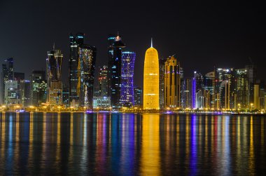 Doha, Katar manzarası