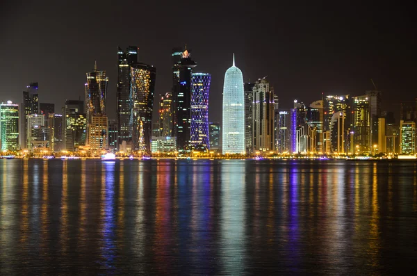 Doha, Katar manzarası — Stok fotoğraf