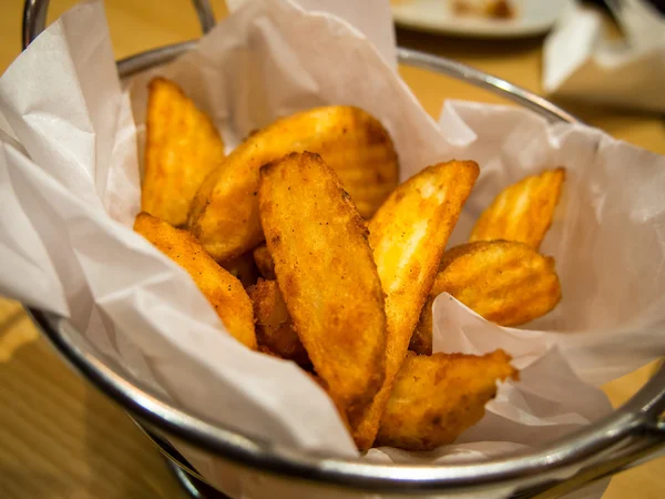 Potato wedges — Stock Photo, Image