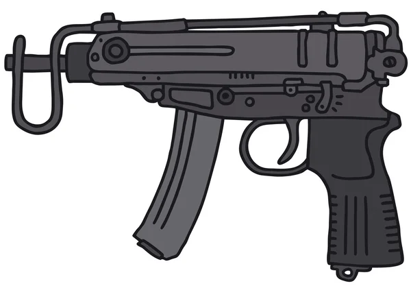 Kis automata pisztoly — Stock Vector
