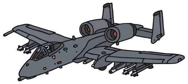 Militaire vliegtuigen — Stockvector