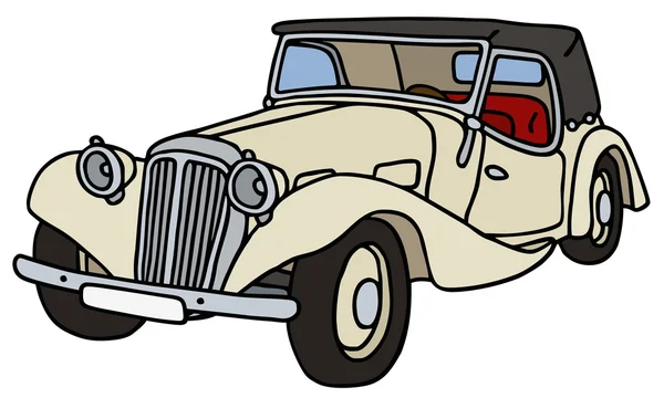 Vintage krem araba