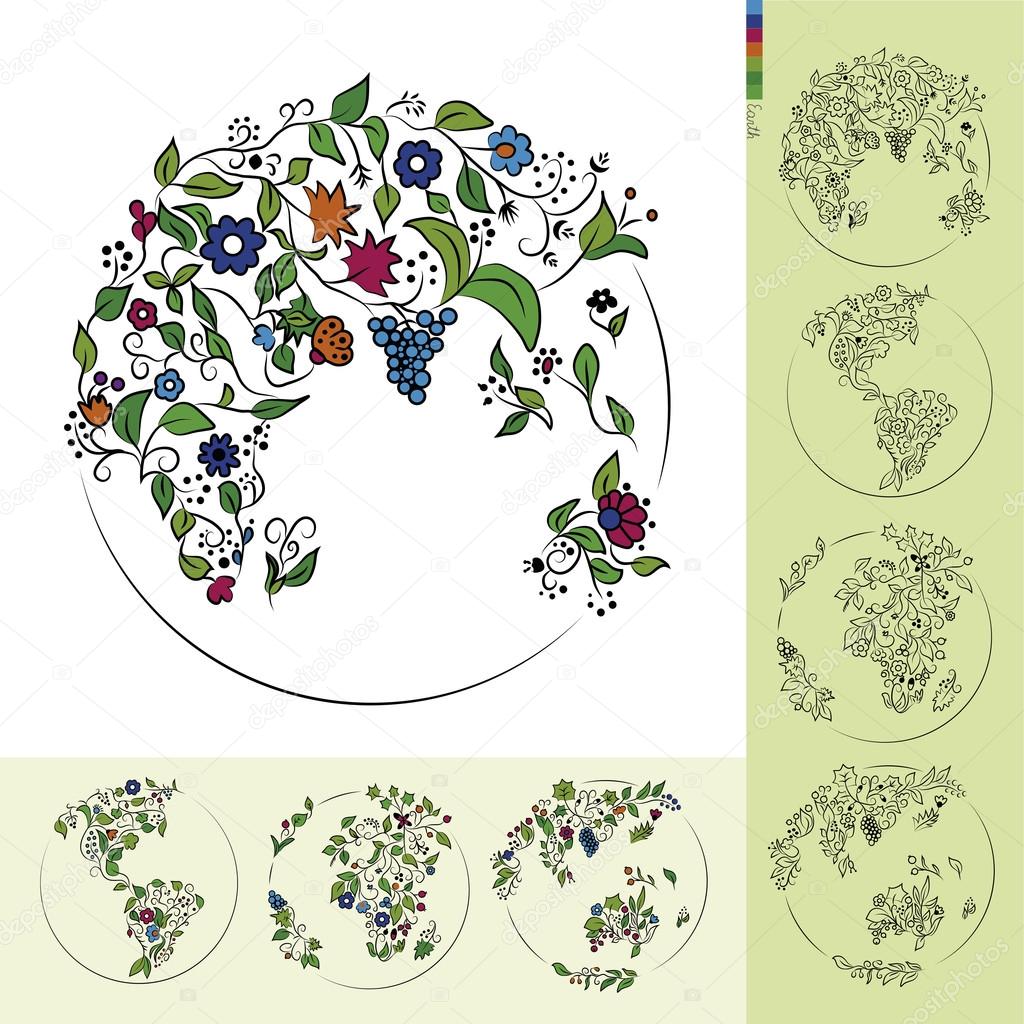 The Floral Earth