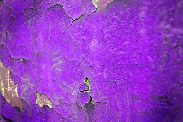 Purple cracked wall texture — Stock Photo, Image