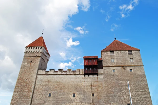 Kuressaare κάστρο στο νησί Σάαρεμαα στην Εσθονία — Φωτογραφία Αρχείου