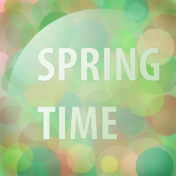 Spring time blur — Stock Photo, Image