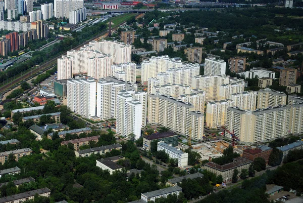Μόσχα θέα από ψηλά — Φωτογραφία Αρχείου
