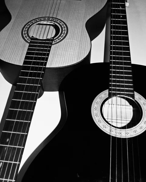 Дві гітари — стокове фото