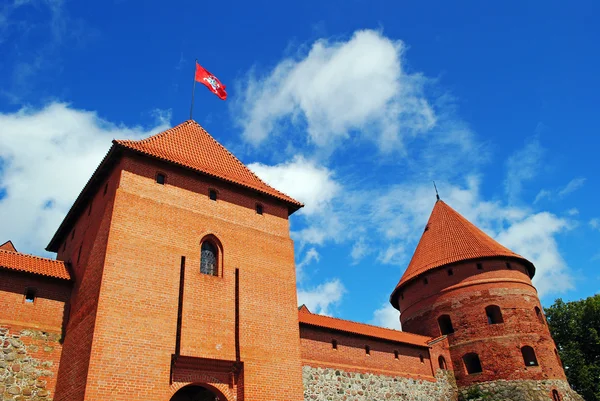 Castelo de Trakai na Lituânia — Fotografia de Stock