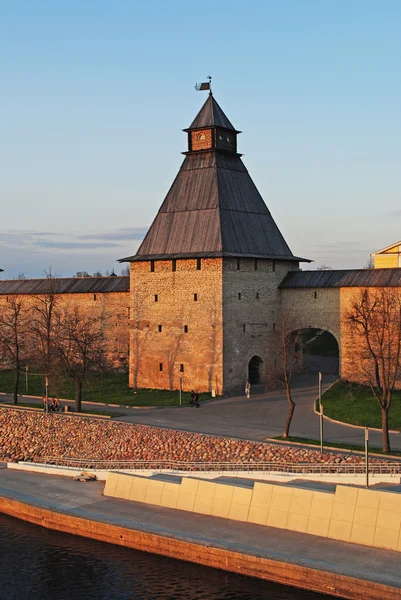 Πύργος Vlasievskaya φρούριο Πσκοβ, Ρωσία — Φωτογραφία Αρχείου