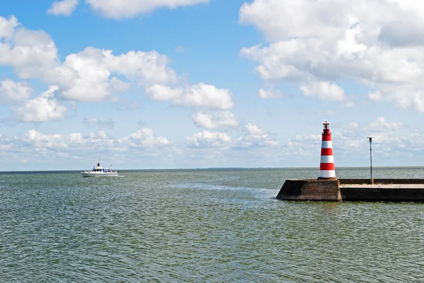 Curonian Bay in Nida — Stock Photo, Image