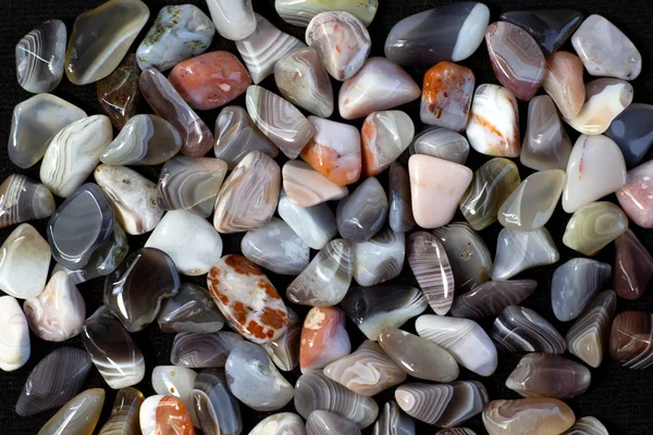 Естественный агат, различные типы и цвет, драгоценные камни минеральные коллекции, как хороший естественный фон — стоковое фото