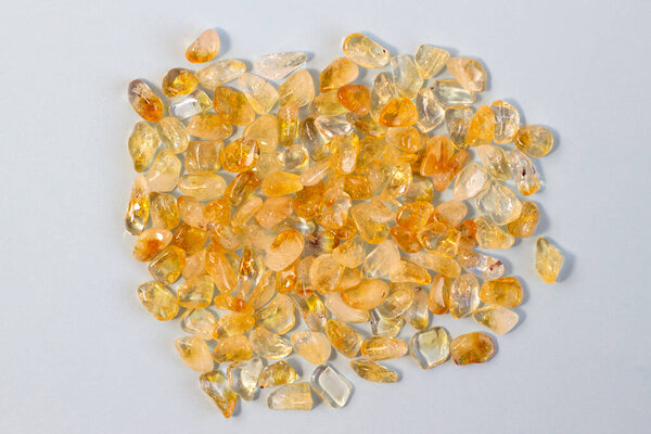 Цитрин желтый драгоценный геод кристаллы геологического минерала, как хороший фон близко
