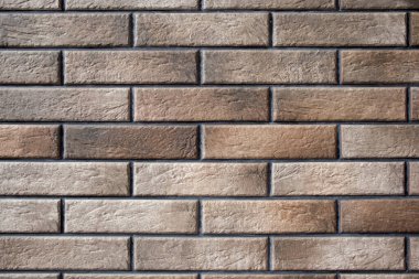 Kahverengi grunge tuğla duvar, soyut arkaplan dokusu eski, kirli ve eski tarz şablona yakın