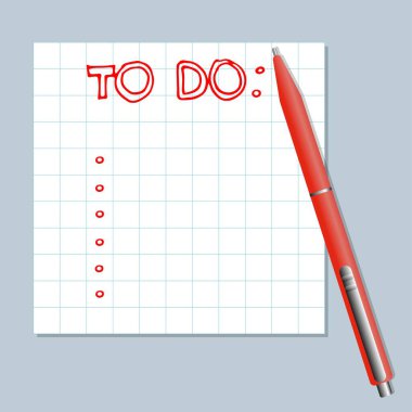 Cadı Kontrol Listesini, İstek Listesi Satırı Simgesi Mobil ve Web 'i Okul Biçimine Kopyala Basit Düz Çizim Çizimi