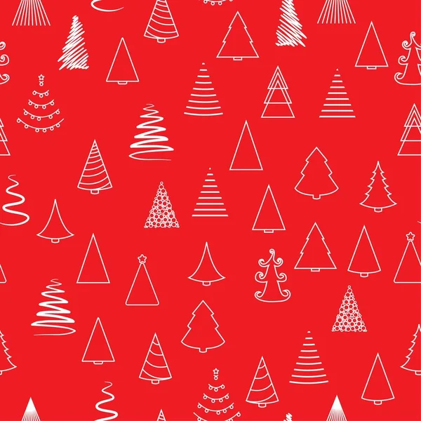 Noel Hediyeler Şekerler Kar Taneleri Basit Düz Vektör Çizimleri — Stok Vektör