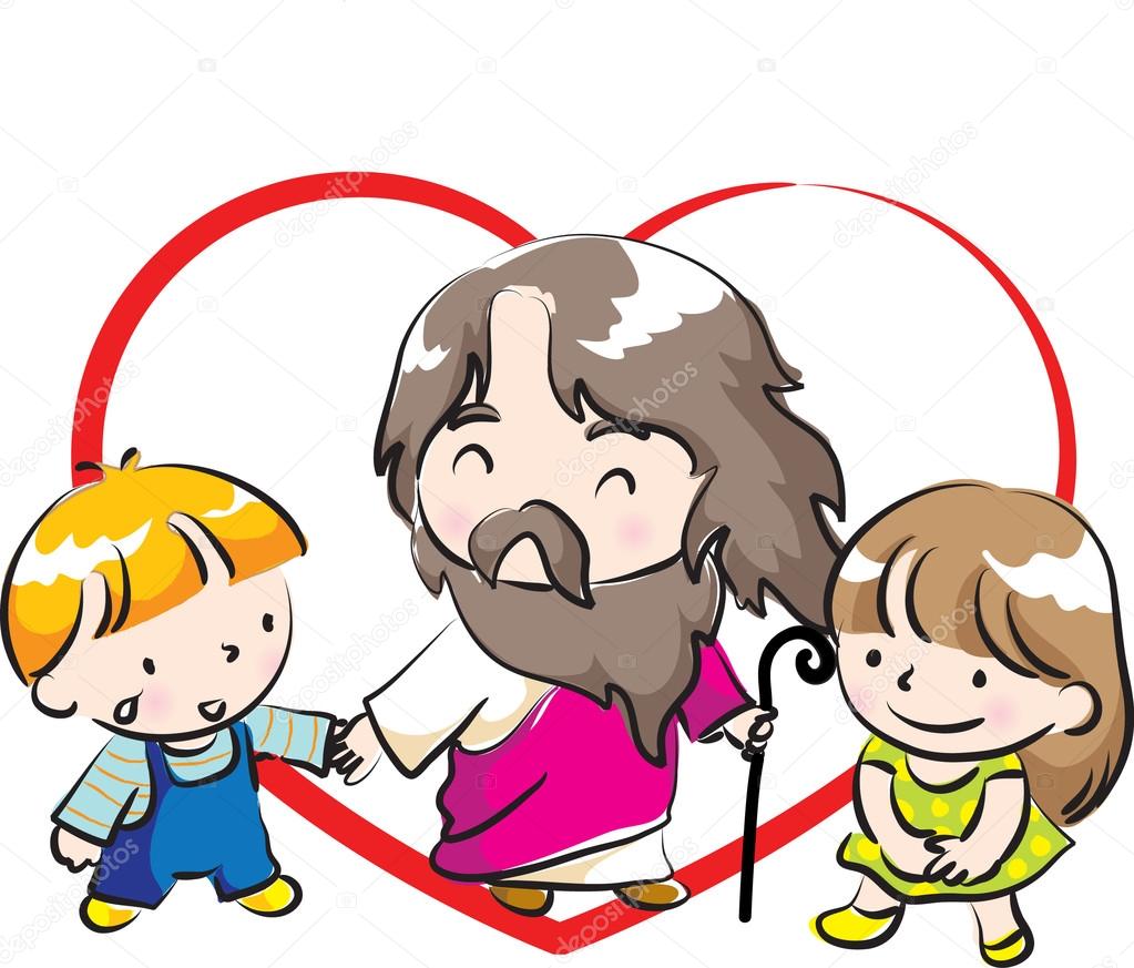 Jesus and children Stock Photo by ©wenpei 116781452