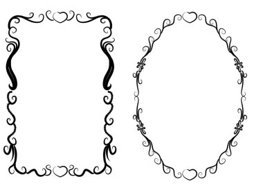 Çiçekli vektör çerçeveleri kümesi