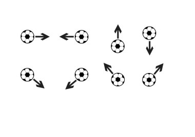 top ok işareti simgesi beyaz arkaplanda ayarlandı 