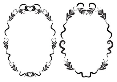 Çiçekli vektör çerçeveleri kümesi