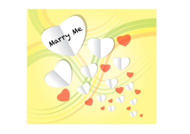 Sevgililer Günü için vektör illüstrasyonu