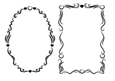 Çiçekli vektör çerçeveleri kümesi