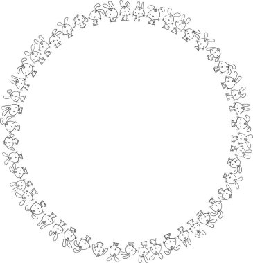 Çiçek deseninin vektör çizimi