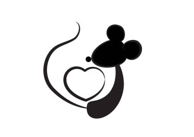 Bir bebek maması simgesinin vektör çizimi