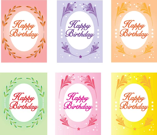 Tarjeta Felicitación Pascua Con Huevos Flores — Vector de stock