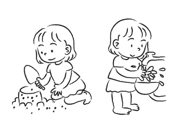 coloring book for children. vector illustration