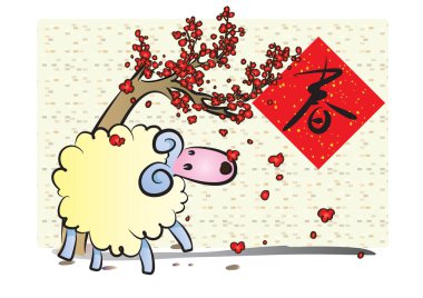 Çin ejderhası olan sevimli bir çizgi film karakterinin vektör çizimi