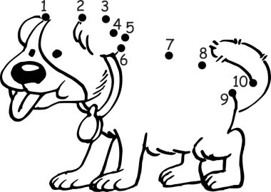 köpek çizgi film maskotu karakteri 