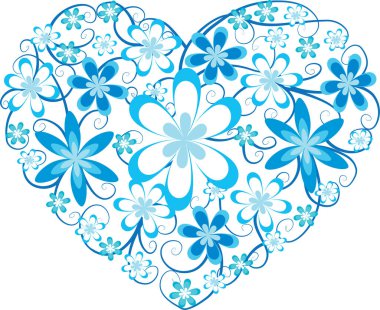 Çiçekli soyut çiçek arkaplanı, kopyalama alanı