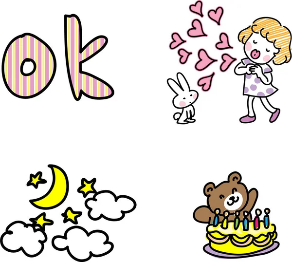 farklı renk simgeleri kümesi