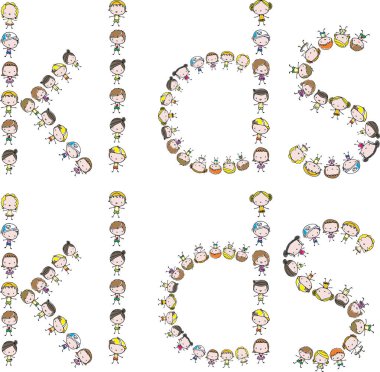 Bir sürü çocukla kusursuz bir düzen.