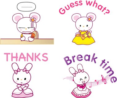 Çocukların oyuncaklarının vektör çizimleri