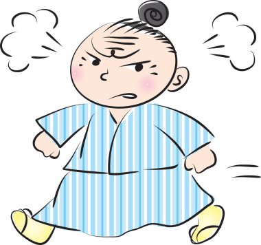 Şirin bir Japon 'un resmi.