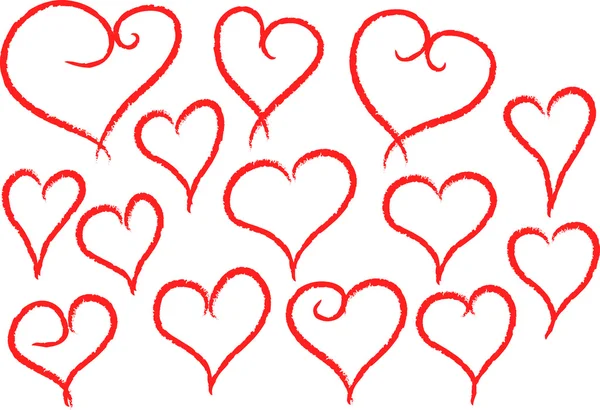 Dibujando corazones hermosos —  Fotos de Stock
