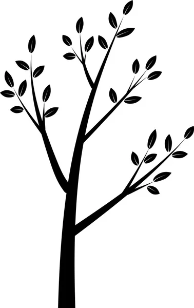 Drawing beautiful tree — Stockfoto