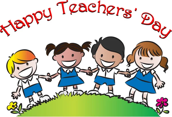 Happy teachers day — Stock Photo, Image