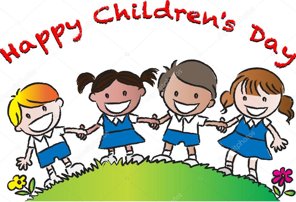 Happy children's day Stock Photo by ©wenpei 65742441