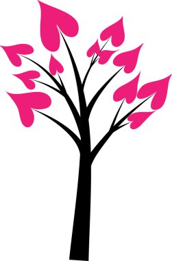 Bir bitki çiçek ve yaprak ile