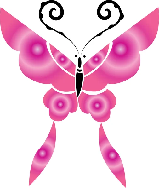Illustration Zeichnung Symbol über Schmetterling — Stockfoto