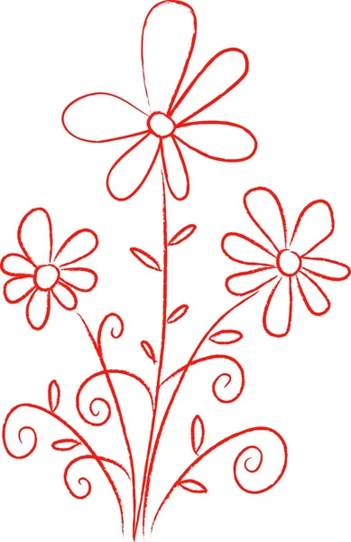 Flores vectoriales — Archivo Imágenes Vectoriales